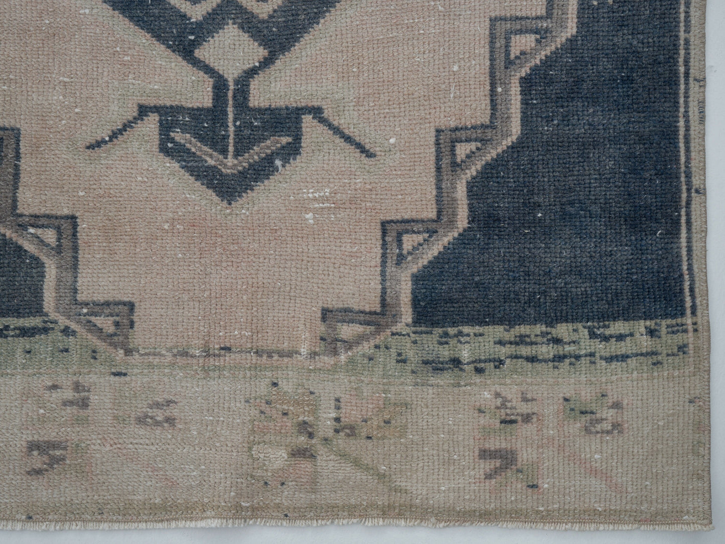 Vintage Runner, Turkish Runner, Oushak Runner, Handmade Runner Rug, Carpet Runner, Floor Runner Rug, Rug Runner, Runner Rug 3x12, 12407