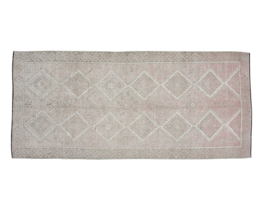 Oushak Handmade Area Rug, Turkish Vintage Unique Rug, Neutral Muted Rug,Turkish Carpet, Carpet Rug, Bedroom Rug, Turkey Rug, Rug 5x10, 12412