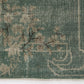 Floral Vintage Rug , Anatolian Oushak Handmade rug , Turkish Area rug 4x7, Antique rug, Neutral rug, Carpet rug, 8756