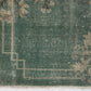 Floral Vintage Rug , Anatolian Oushak Handmade rug , Turkish Area rug 4x7, Antique rug, Neutral rug, Carpet rug, 8756