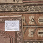 Entryway Vintage rug , Small Oushak rug, Door mat 3x4 rug, Turkish Anatolian rug, Handmade rug, Antique rug, Bath mat rug,Neutral rug , 8639