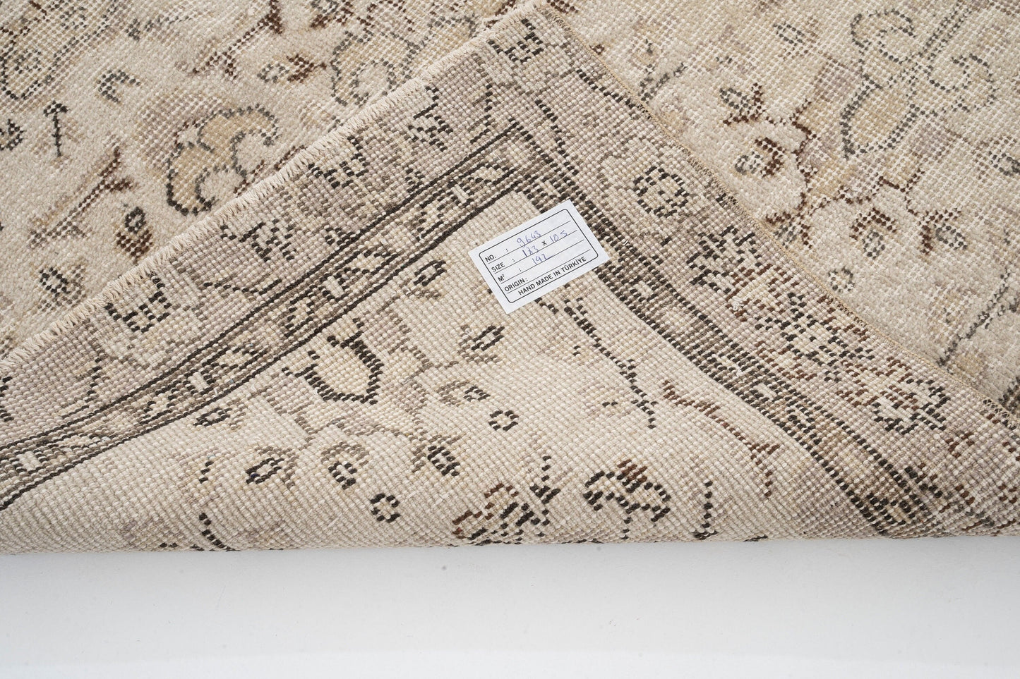 Turkish Vintage Rug , 3x6 Area Rug , Anatolia Rug, Unique Rug ,Small Rug ,Oushak rug,Antique Rug ,Wool Rug, Turkey rug, Floor rug, 9643