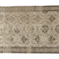 Handmade Oushak Rug, Turkish Vintage Oushak Rug, Area rug 4x7, Carpet rug, Beige rug, Muted rug, Faded rug, Wool rug, Unique rug, 8810