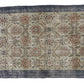Faded Oushak rug, Turkish Handmade Vintage rug ,Area rug 4x7, Blue rug, Neutral rug, Ethnic rug, Anatolia rug, Unique Turkey Rug,8755