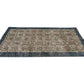 Faded Oushak rug, Turkish Handmade Vintage rug ,Area rug 4x7, Blue rug, Neutral rug, Ethnic rug, Anatolia rug, Unique Turkey Rug,8755