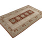 Art Deco Vintage Rug , One of a Kind Oushak Rug , Anatolian Turkish Rug , 4x7 Rug, Traditional Handmade Rug , Antique Rug, Small Rug, 8733