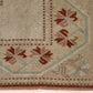 Art Deco Vintage Rug , One of a Kind Oushak Rug , Anatolian Turkish Rug , 4x7 Rug, Traditional Handmade Rug , Antique Rug, Small Rug, 8733