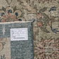 Faded Oushak rug, Turkish Handmade Vintage rug ,Area rug 4x7, Blue rug, Neutral rug, Ethnic rug, Anatolia rug, Unique Turkey Rug,8755