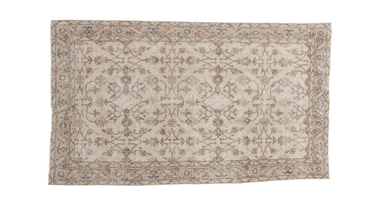 Oushak Vintage Rug , 4x7 Area Rug , Old Decorative Turkish Rug ,Handmade Rug , Anatolia Turkey Rug , Ethnic Carpet Rug, Bedroom rug, 9681