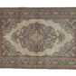 3x5 Beige Small Vintage Rug, Area Anatolian Rug , Turkey Rug, Handmade Oushak Rug , Neutral Rug , Small Carpet Rug , 8635