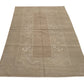 Faded Oushak Vintage rug ,Beige Anatolian Turkish Rug , Turkish Handmade Rug , Area Rug 4x7 , Oushak Carpet, Turkey rug, One of a kind, 8686