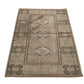 Vİntage Rug, Anatolian Rug, Oushak Rug , Handmade rug, Neutral Rug, Small Rug 3x4 Rug ,Wool Rug , Turkey rug, One of a kind Rug, 8654