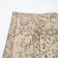 Muted Oushak Rug, Vintage Rug, Oushak Rug, Faded rug, Beige rug, Carpet rug, Anatolia rug, Handmade rug, 4x6 Rug, Bedroom rug, 9672