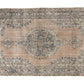 4x7 Small Area Rug , Old Wool Vintage Rug , Anatolia Handmade Oushak Rug , Turkish Rug 4x7, Neutral Rug, Rug Entryway , 8727