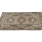 Neutral Vintage rug , Turkish Oushak Old rug , Anatolia Handmade Unique rug , Traditional rug , Antique rug , Small Carpet rug 3x5 ,8725