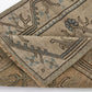Neutral Vintage rug , Turkish Oushak Old rug , Anatolia Handmade Unique rug , Traditional rug , Antique rug , Small Carpet rug 3x5 ,8725