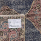 Navy Blue Turkish Rug, 4x6 Rug, Vintage Oushak rug , Anatolian Rug ,Turkish rug 4x6, Handmade rug , Bedroom rug, Floral Rug, 8708
