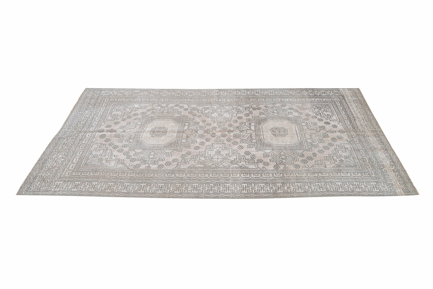 Vintage Handmade Rug, Turkish Oushak Area Rug, Neutral Floor Rug, Primitive Rug, Office Rug, Rug 4x7, Carpet Rug, Turkish Carpet, 12380