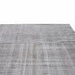 Area Kilim Rug, Turkish Unique Kilim Rug, Vintage Flat Weave Kilim Rug, Handmade Muted Kilim Rug, Office Rug, Gray Rug, Kilim Rug 7x9, 12191