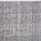 Area Kilim Rug, Turkish Unique Kilim Rug, Vintage Flat Weave Kilim Rug, Handmade Muted Kilim Rug, Office Rug, Gray Rug, Kilim Rug 7x9, 12191
