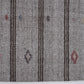 Vintage Handmade Kilim Rug, Turkish Faded Kilim Rug, Area Striped Kilim Rug, Neutral Rug, Gray Rug, Living Room Rug, Kilim Rug 6x7, 12198