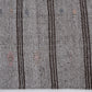 Vintage Handmade Kilim Rug, Turkish Faded Kilim Rug, Area Striped Kilim Rug, Neutral Rug, Gray Rug, Living Room Rug, Kilim Rug 6x7, 12198