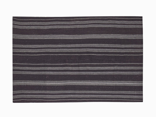 Handmade Kilim Rug, Area Kilim Rug, Turkish Kilim Rug, Vintage Kilim Rug, Neutral Striped Kilim Rug, Kilim Rug 5x7, Rug Kilim, 12205