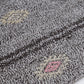 Turkish Handmade Kilim Rug, Vintage Black Striped Kilim Rug, Area Flat Weave Kilim Rug,Neutral Antique Rug, Gray Rug, Kilim Rug 6x7, 12203