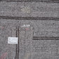 Turkish Handmade Kilim Rug, Vintage Black Striped Kilim Rug, Area Flat Weave Kilim Rug,Neutral Antique Rug, Gray Rug, Kilim Rug 6x7, 12203