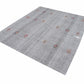 Handmade Area Kilim Rug, Turkish Faded Kilim Rug, Vintage Unique Kilim Rug, Neutral Muted Rug, Bedroom Rug, Kilim Rug 7x8, Gray Rug, 12207