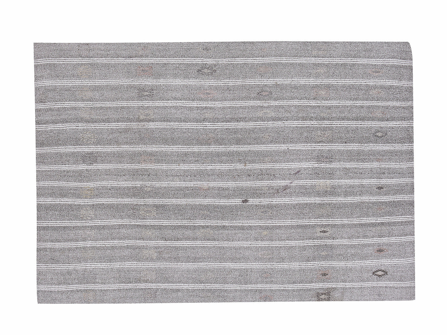 Vintage Kilim Rug, Turkish Kilim Rug, Area Kilim Rug, Handmade Kilim Rug, Living Room Rug, Gray Rug, Neutral Rug, Kilim Rug 6x8, 12208