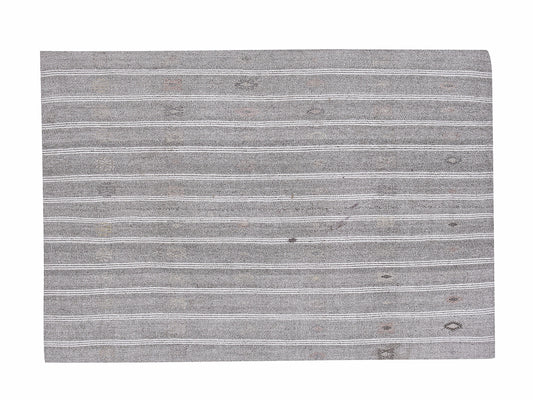 Vintage Kilim Rug, Turkish Kilim Rug, Area Kilim Rug, Handmade Kilim Rug, Living Room Rug, Gray Rug, Neutral Rug, Kilim Rug 6x8, 12208
