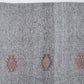Handmade Area Kilim Rug, Turkish Faded Kilim Rug, Vintage Unique Kilim Rug, Neutral Muted Rug, Bedroom Rug, Kilim Rug 7x8, Gray Rug, 12207