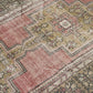 Handmade Oushak Rug, Turkish Rug, Vintage Rug, Carpet Rug, Turkey rug, Unique rug, Area rug, 4x9 Turkish Rug, Anatolia rug, Wool rug, 8921