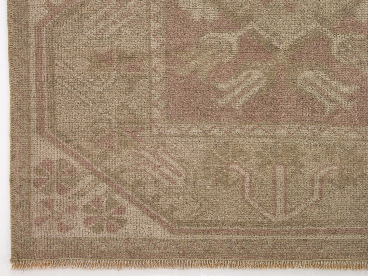Neutral Rug, Beige Small Rug, Vintage Carpet, Turkish Carpet, Area Rug, 3x5 Rug, Faded Oushak Rug, Wool Handmade Rug, Entryway rug, 8951