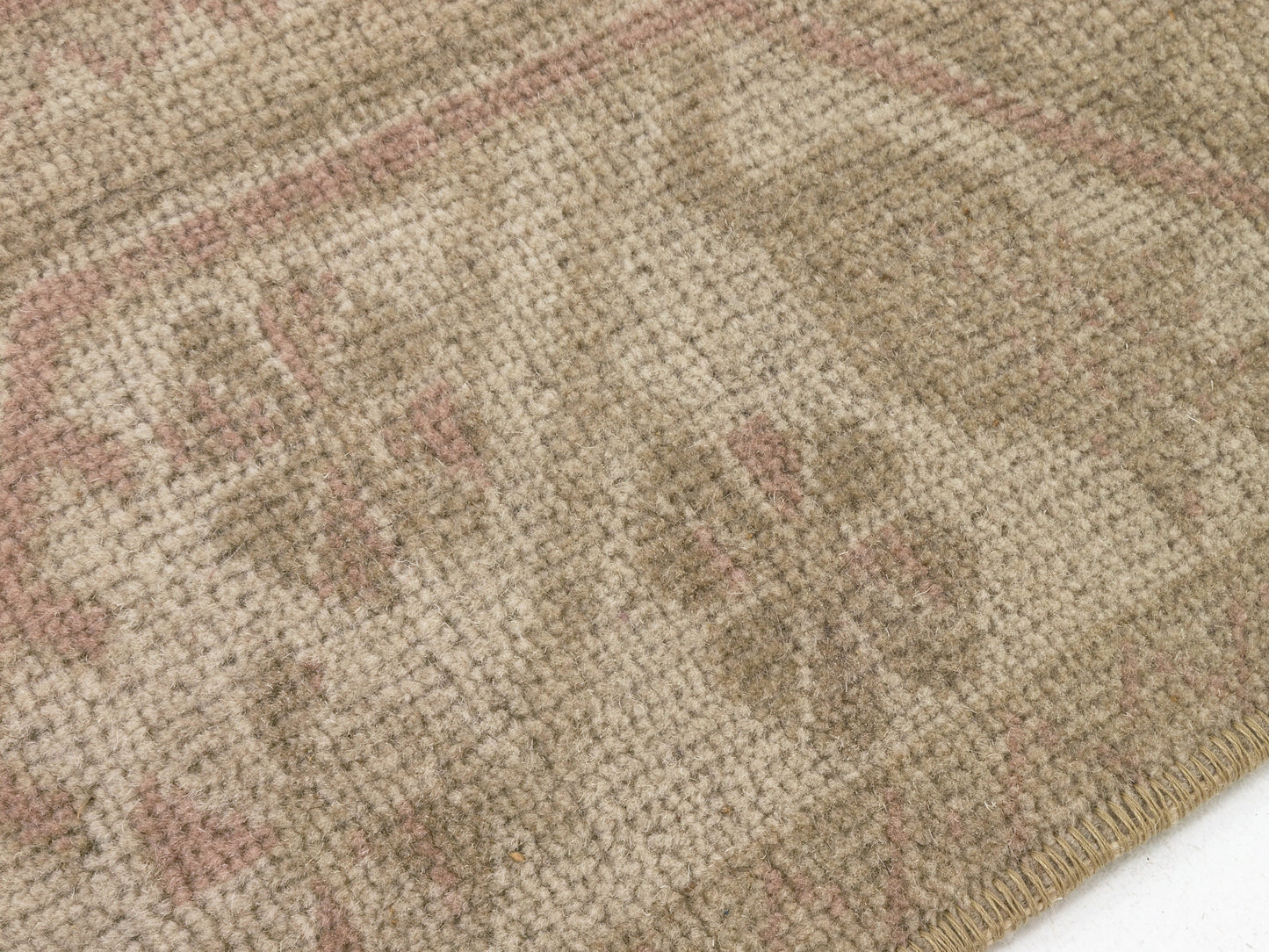Neutral Rug, Beige Small Rug, Vintage Carpet, Turkish Carpet, Area Rug, 3x5 Rug, Faded Oushak Rug, Wool Handmade Rug, Entryway rug, 8951