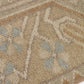 3x4 Faded Small Carpet Rug, Handmade Oushak Rug, Turkish Rug Neutral, Anatolia rug, Wool rug, Vintage Rug, Pastel rug, One of a kind,8948