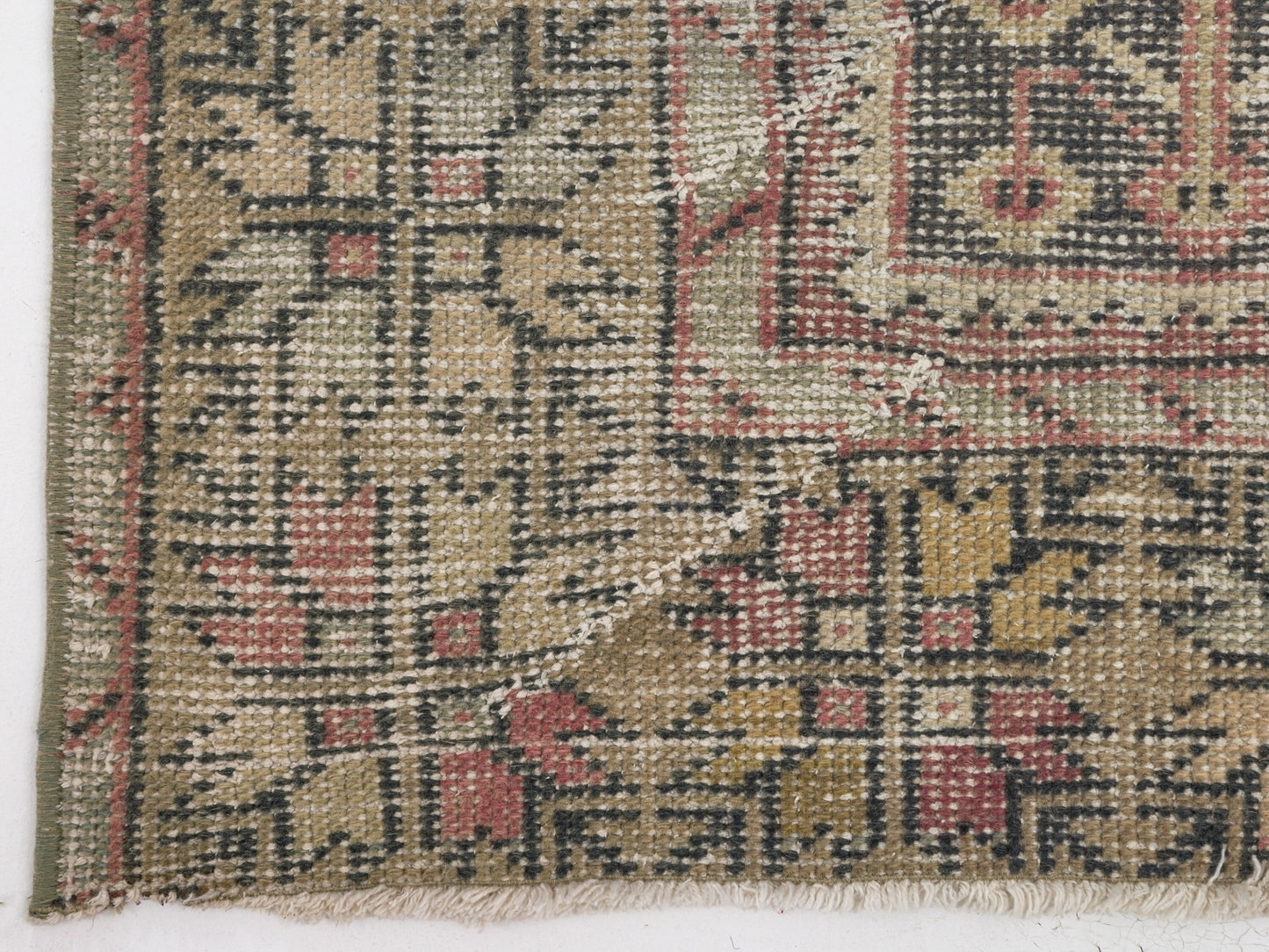 Handmade Oushak Rug, Turkish Rug, Vintage Rug, Carpet Rug, Turkey rug, Unique rug, Area rug, 4x9 Turkish Rug, Anatolia rug, Wool rug, 8921