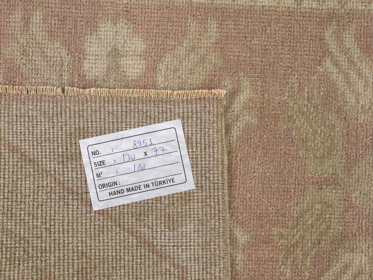 Neutral Rug, Beige Small Rug, Vintage Carpet, Turkish Carpet, Area Rug, 3x5 Rug, Faded Oushak Rug, Wool Handmade Rug, Entryway rug, 8951