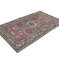 4x7 Area rug, Antique Handmade Vintage Rug, Anatolian Turkish Oushak Rug, Ethnic Neutral Rug, Tribal rug , Small Carpet Rug, 8918