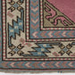 4x7 Area rug, Antique Handmade Vintage Rug, Anatolian Turkish Oushak Rug, Ethnic Neutral Rug, Tribal rug , Small Carpet Rug, 8918