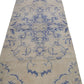 3x8 One of a kind Antique Kitchen Hallway Oushak Vintage Carpet Turkish Rug Runner, 7430