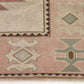 Muted Oushak Rug, Vintage Rug, Beige Rug, Area rug 4x5 , Small Carpet rug, Turkish Neutral rug, Handmade rug, Pastel rug, Oushak Carpet,9056