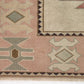 Muted Oushak Rug, Vintage Rug, Beige Rug, Area rug 4x5 , Small Carpet rug, Turkish Neutral rug, Handmade rug, Pastel rug, Oushak Carpet,9056