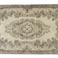 4x7 Small Oushak rug, Vintage Turkish Rug, Carpet rug, Area rug, Farmhouse decor, Bedroom rug, One of a kind rug, Unique rug,Floral rug,9663
