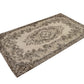 4x7 Small Oushak rug, Vintage Turkish Rug, Carpet rug, Area rug, Farmhouse decor, Bedroom rug, One of a kind rug, Unique rug,Floral rug,9663