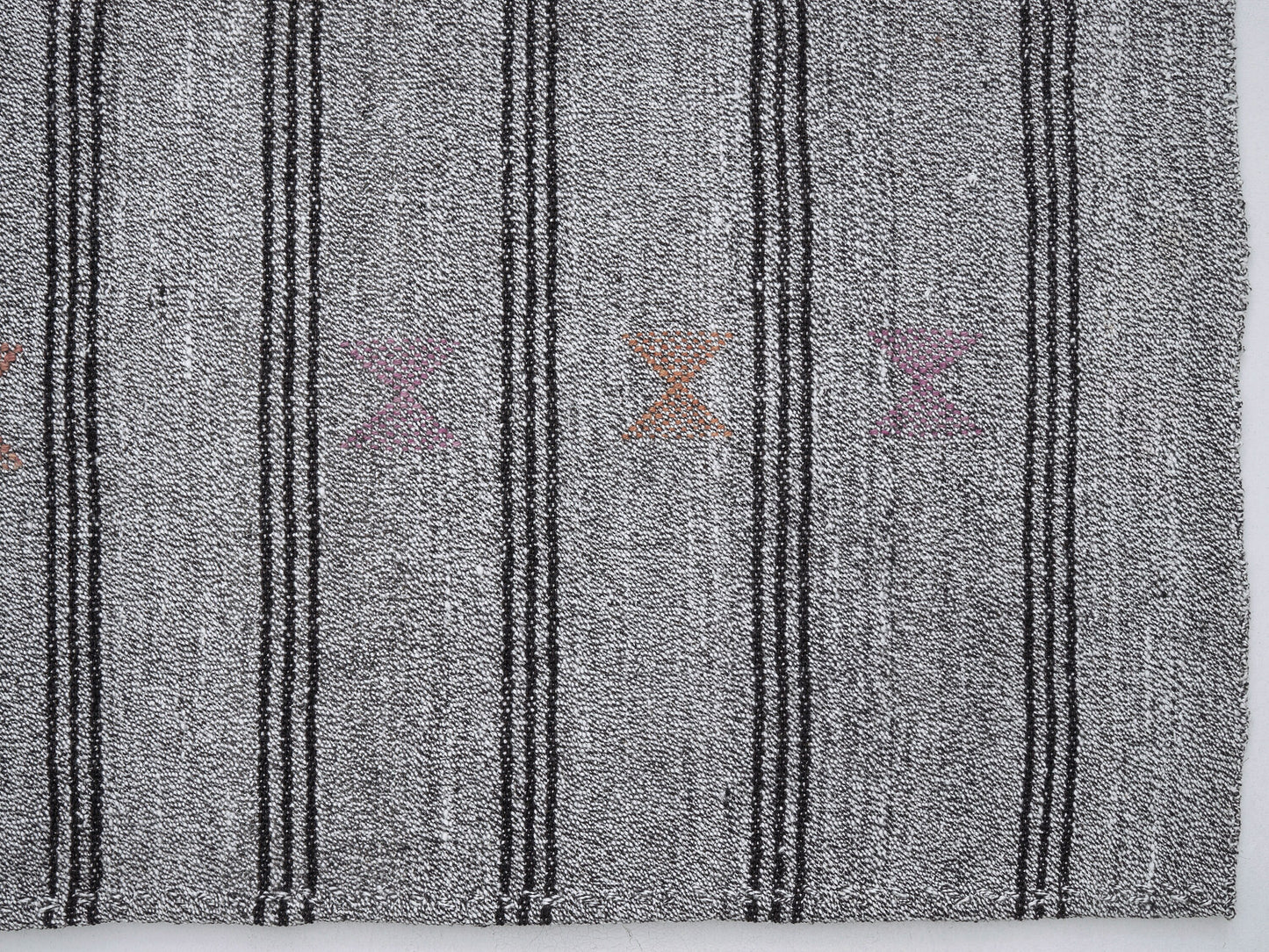 Vintage Handmade Kilim Rug, Turkish Faded Kilim Rug, Area Unique Kilim Rug, Gray Rug, Living Room Rug, Rug Kilim, Kilim Rug 6x8, 12213