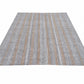 Handmade Area Kilim Rug, Turkish Antique Kilim Rug, Vintage Faded Kilim Rug, Coastal Decor, Gray Rug, Bedroom Rug, Kilim Rug 7x9, 12218