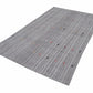 Turkish Vintage Kilim Rug, Handmade Unique Kilim Rug, Area Faded Kilim Rug, Neutral Floor Rug, Gray Rug, Rug Kilim, Kilim Rug 5x9, 12219