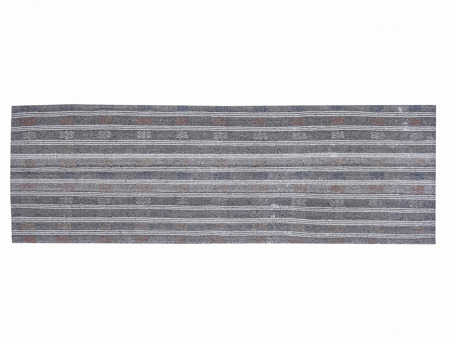 Turkish Vintage Runner Rug, Handmade Runner Rug, Oushak Runner, Long Runner, Kilim Runner, Scandinavian Rug, Rug Runner 3x10, 12226
